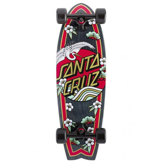 Santa Cruz Skateboards Cruiser Cruiser Crane Dot Shark Tail 27.7" Downtown