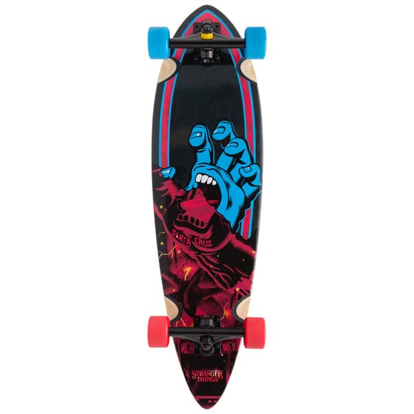 Santa Cruz Skateboards Cruiser Cruiser Stranger Things Screaming Hand Pintail 33