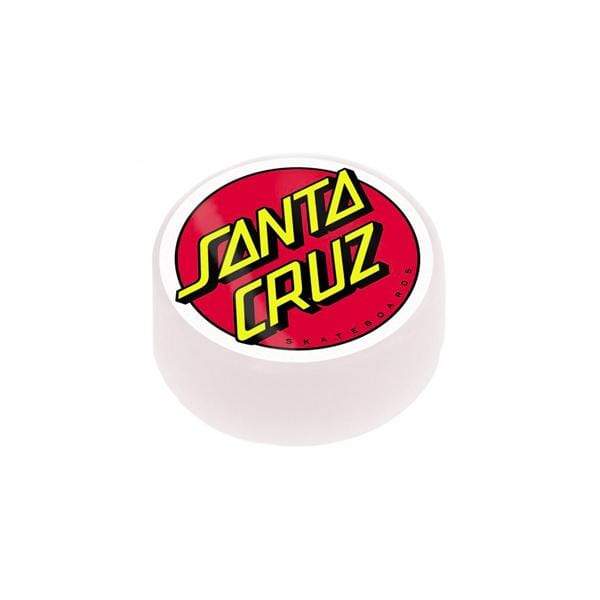 Santa Cruz Skateboards Hardware skateboard Cera Classic Dot Wax White Downtown