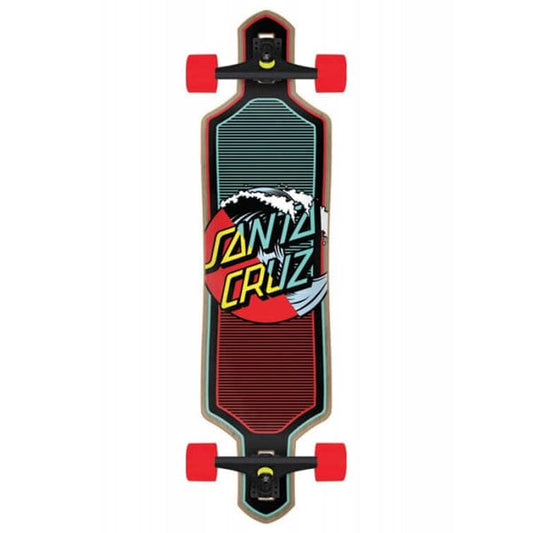 Santa Cruz Skateboards Longboard Longboard Wave Dot Splice 36" Downtown