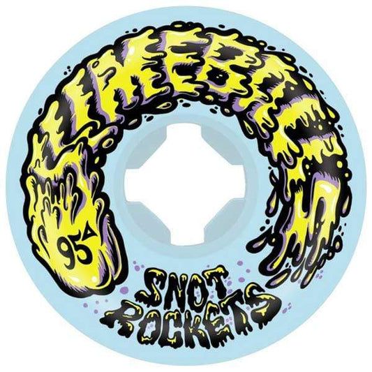 Santa Cruz Skateboards Ruote skateboard Ruote skate Slime Balls Snot Rockets Pastel Blue 95A 53mm Downtown