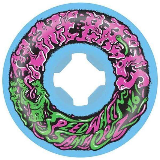 Santa Cruz Skateboards Ruote skateboard Ruote skate Slime Balls Vomit Mini Blue 97A 53mm Downtown
