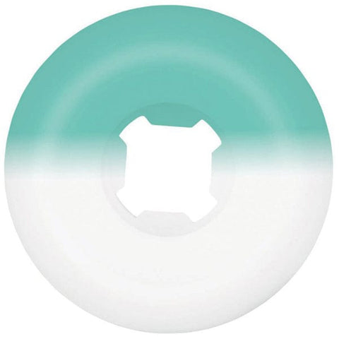 Ruote skate Slime Balls Hairballs 50-50 White Teal 95A 54mm