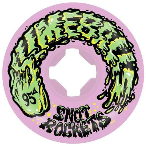 Ruote skate Slime Balls Snot Rockets Pastel Pink 95A 54mm