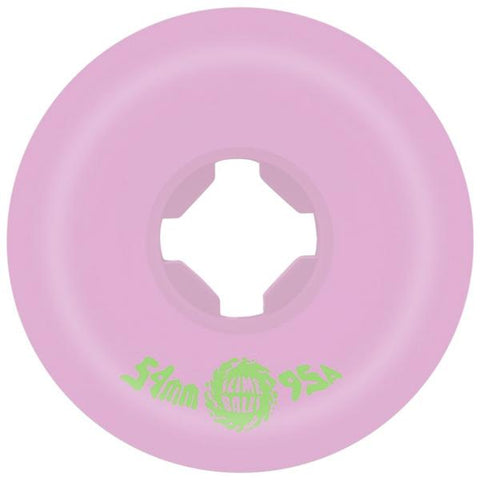 Ruote skate Slime Balls Snot Rockets Pastel Pink 95A 54mm