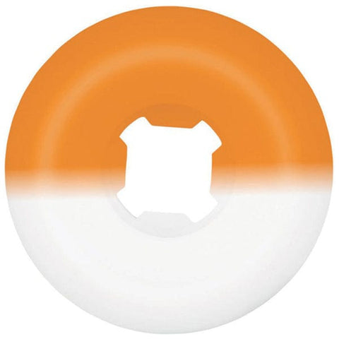 Ruote skate Slime Balls Hairballs 50-50 White Orange 95A 56mm