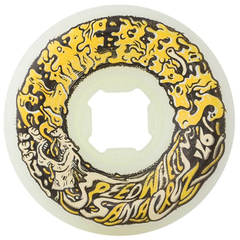 Ruote skate Slime Balls Vomit Mini II White Yellow 97A 56mm