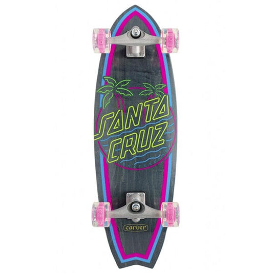 Santa Cruz Skateboards surfskate Surfskate Glow Dot x Carver Shark Tail 31.52" Downtown