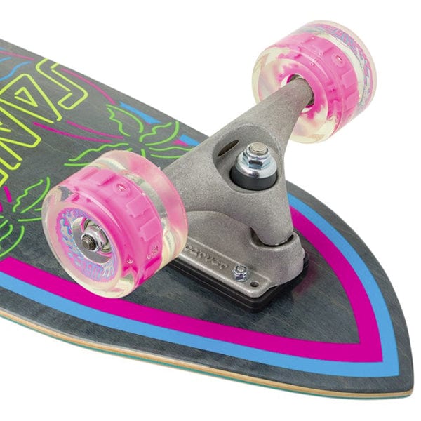 Santa Cruz Skateboards surfskate Surfskate Glow Dot x Carver Shark Tail 31.52" Downtown