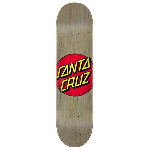 Santa Cruz Skateboards Tavola skateboard Tavola skate Classic Dot Maroon 8.375