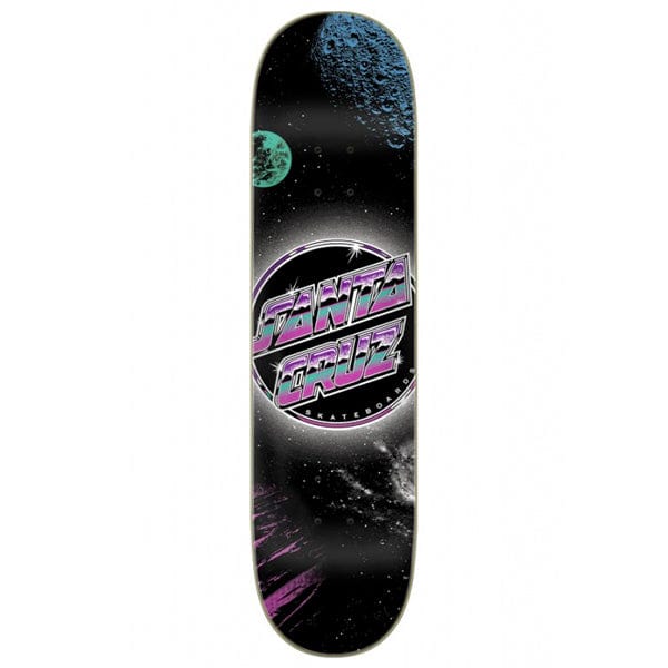 Santa Cruz Skateboards Tavola skateboard Tavola skate Chrome Dot Space Slick 8