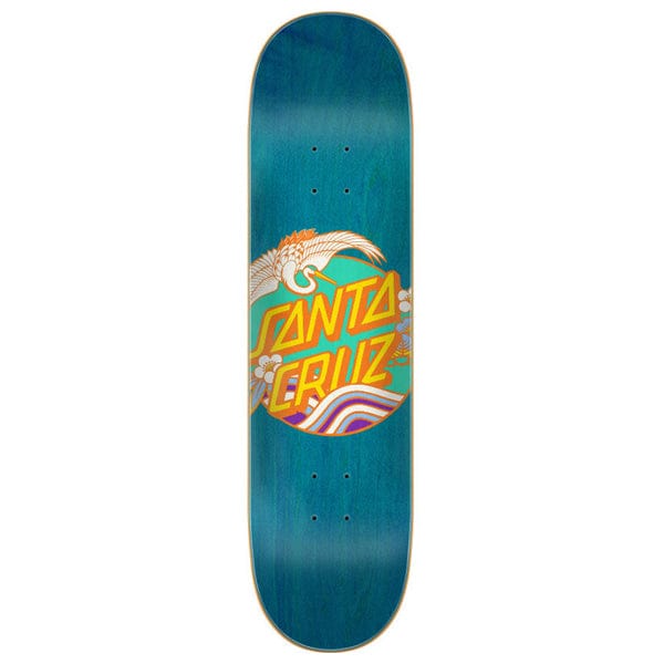 Santa Cruz Skateboards Tavola skateboard Tavola skate Crane Dot Birch Teal 8