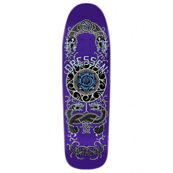 Santa Cruz Skateboards Tavola skateboard Tavola skate Eric Dressen Rose Crew One 9.31" Downtown