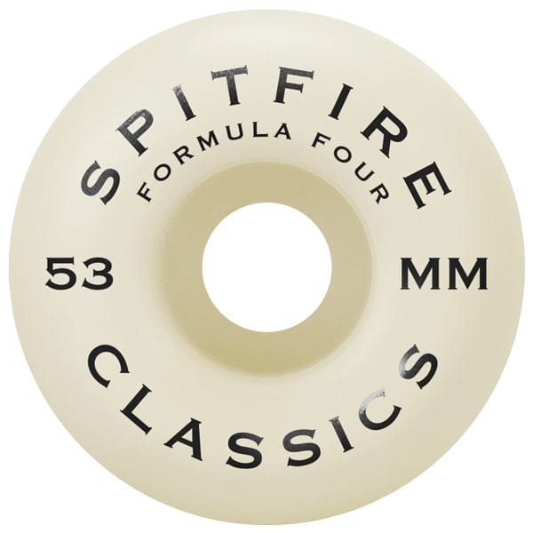 Spitfire Wheels Ruote skateboard Ruote skate Classics Formula Four 101A 53mm Downtown