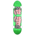 Toy Machine Skateboard completo Skate per principianti Fists Woodgrain Mini 7.375