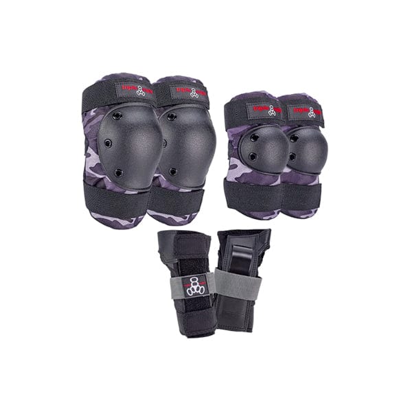 Triple 8 casco skate Protezioni skate adulto 3-Pack Saver Adult Camo