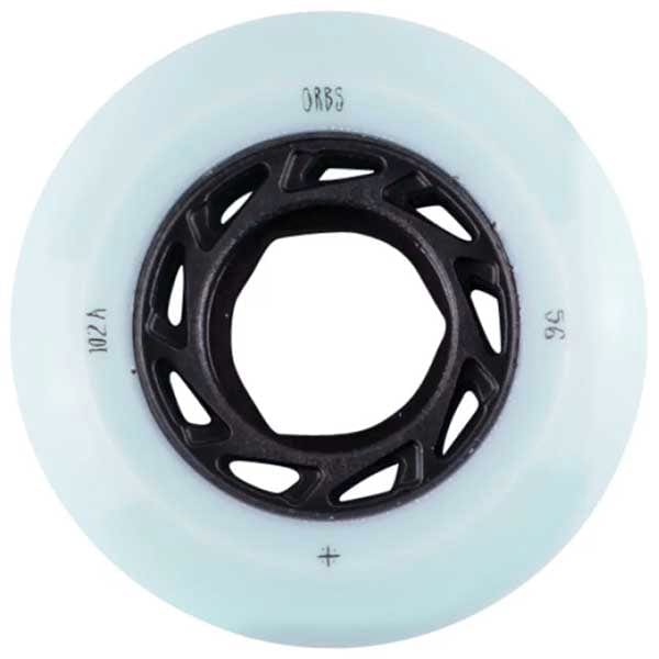 Orbs Wheels Ruote skateboard Ruote skate Ghost Lites Light Blue 102A 56mm Downtown